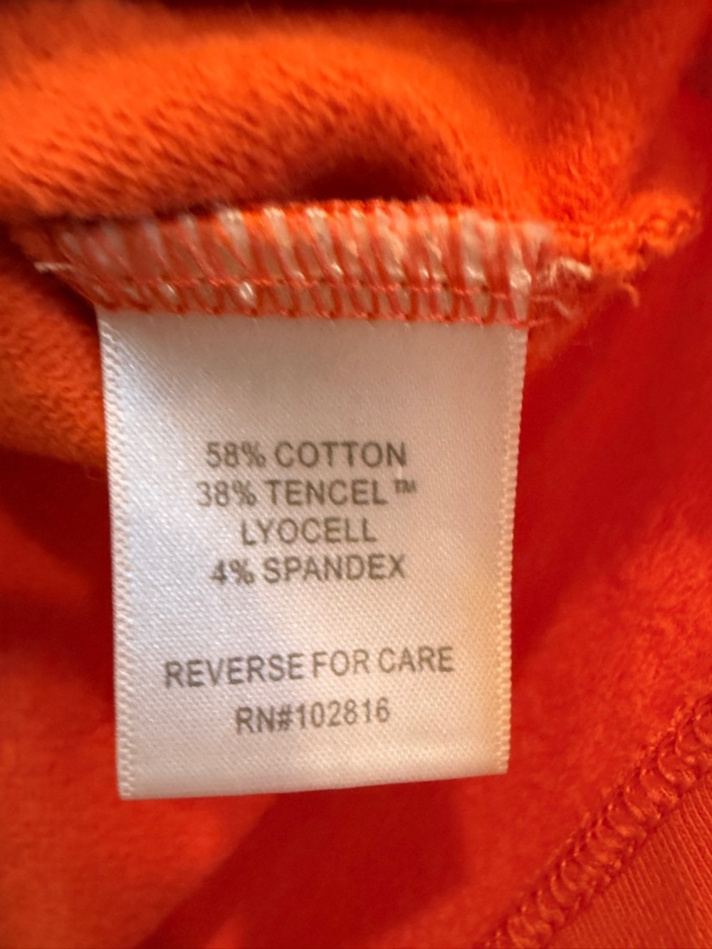Garnet Hill Burnt Orange Boxy Funnel Neck Sporty Sleeveless Tank sz M - Picture 6 of 9